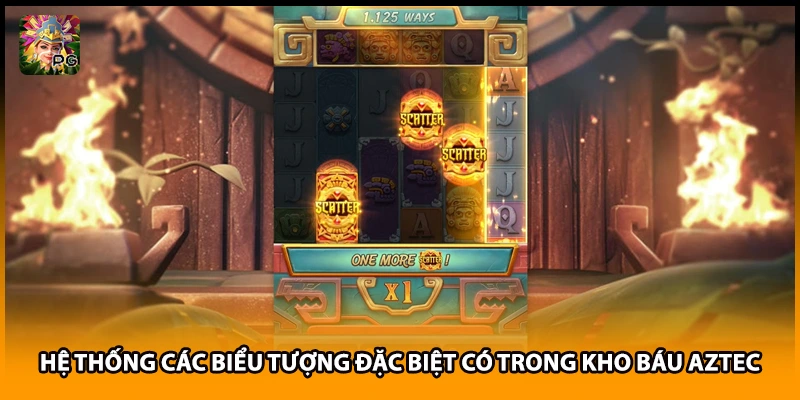 Hệ thống các biểu tượng đặc biệt có trong kho báu Aztec