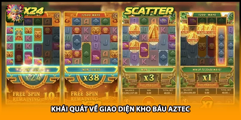 Khái quát về giao diện kho báu Aztec