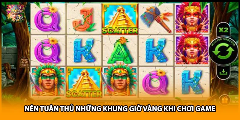 Nên tuân thủ những khung giờ vàng khi chơi game
