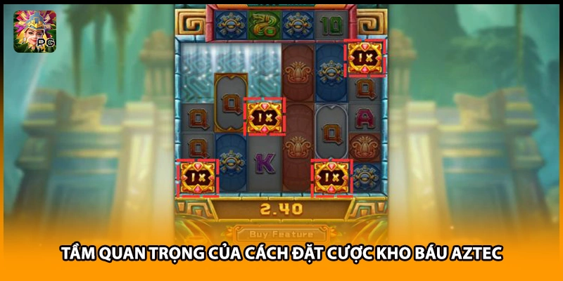 Tầm quan trọng của cách đặt cược kho báu Aztec
